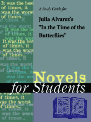 cover image of A Study Guide for Julia Alvarez's "In the Time of the Butterflies"